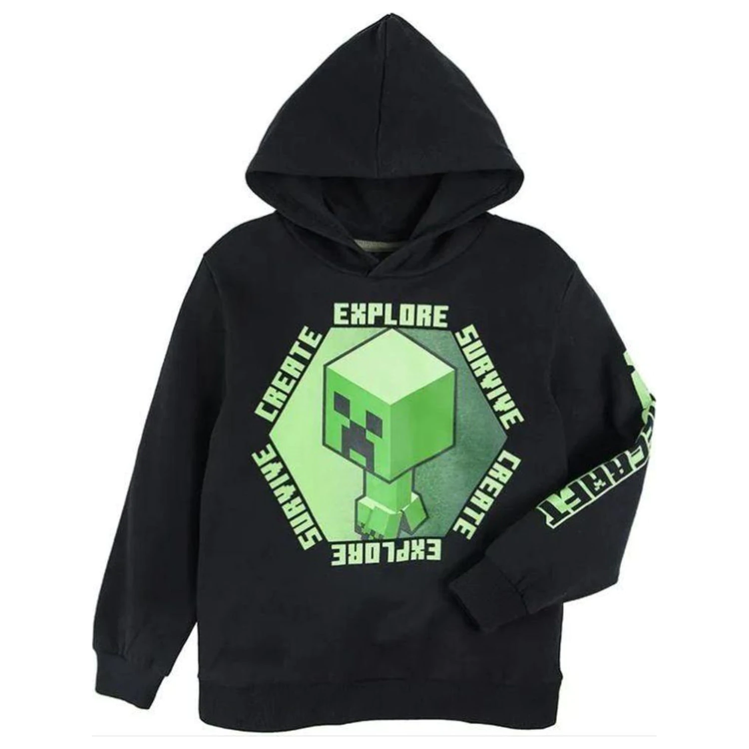 Minecraft Explore Kinder Sweatshirt 6 Jahre / 116 cm Produktfoto
