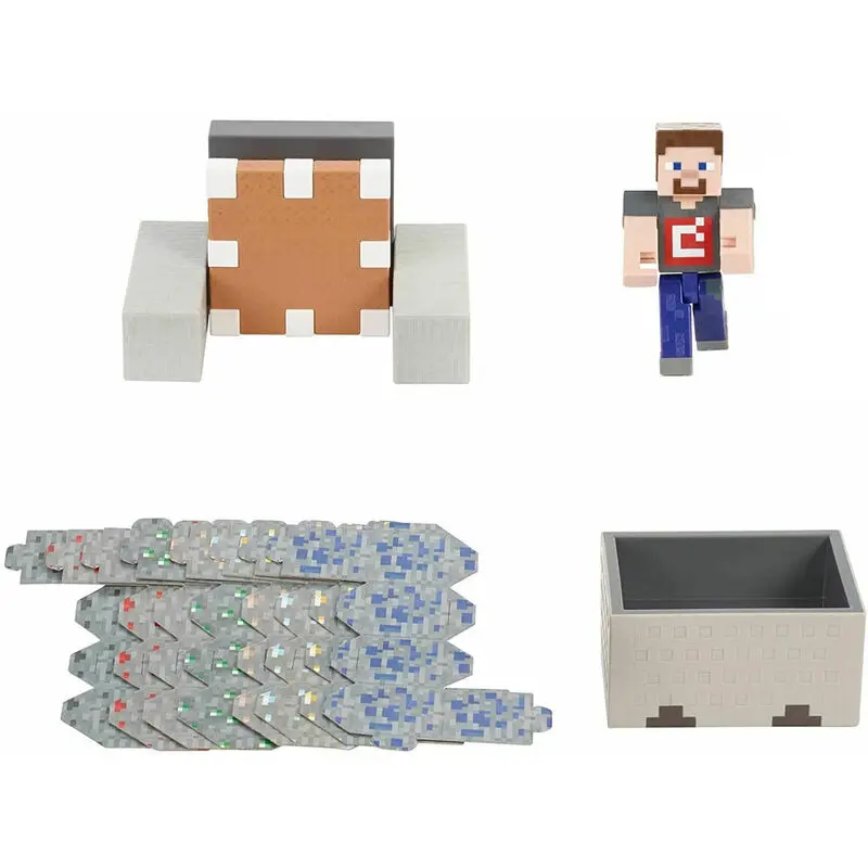 Minecraft Explosive Wagon Steve Figur termékfotó