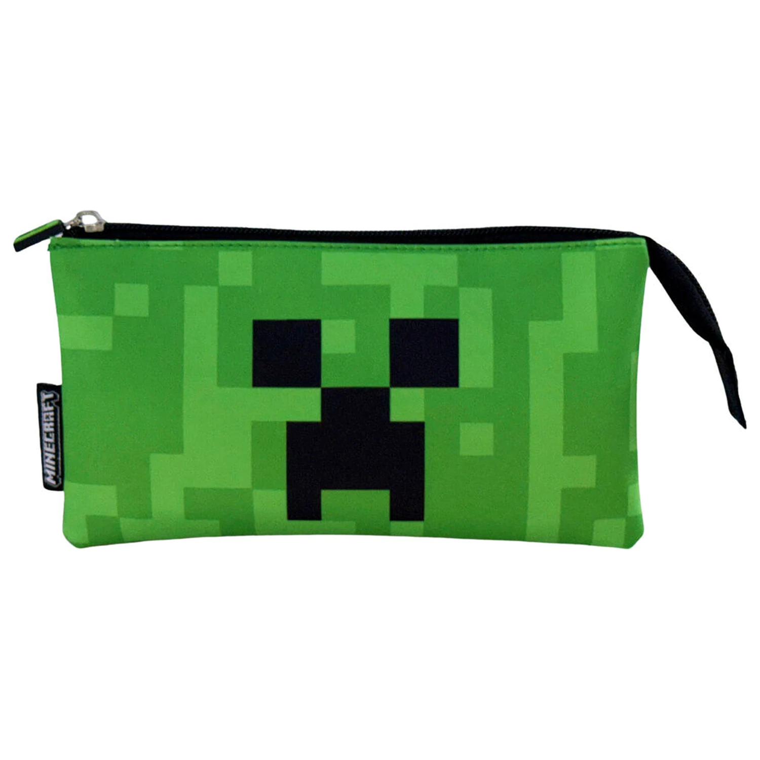 Minecraft Face dreifaches Federmäppchen Produktfoto