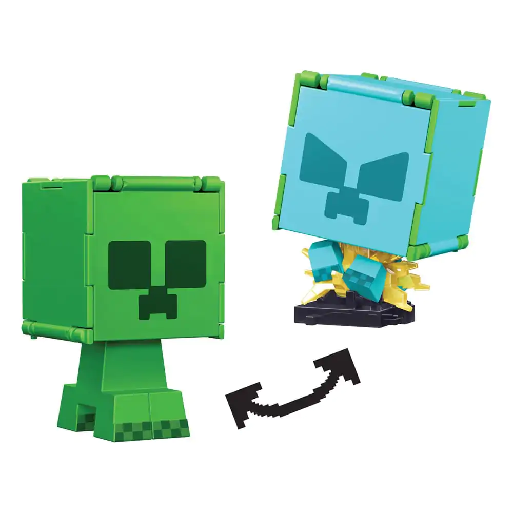 Minecraft Flippin Actionfigur Creeper & Geladener Creeper termékfotó