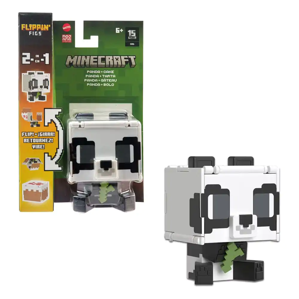 Minecraft Flippin Actionfigur Panda & Kuchen termékfotó