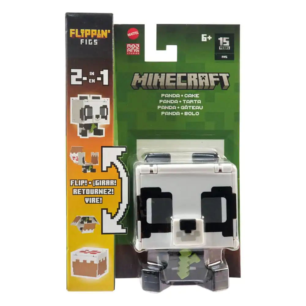 Minecraft Flippin Actionfigur Panda & Kuchen termékfotó