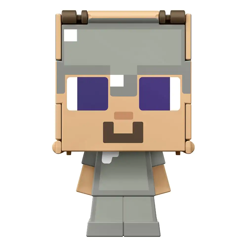 Minecraft Flippin Actionfigur Steve & Steve in Eisenrüstung Produktfoto