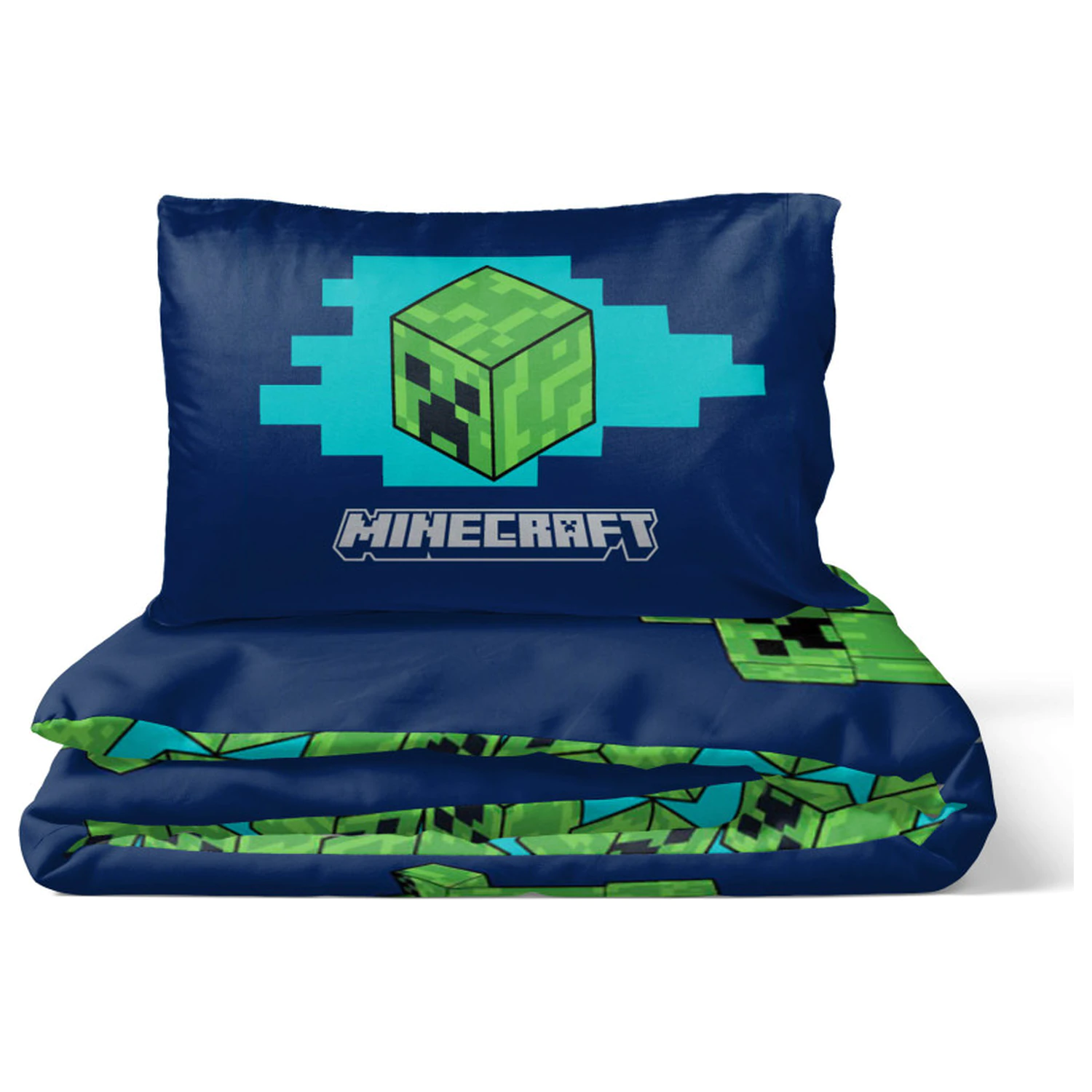 Minecraft Game Over Creepers Bettbezug Produktfoto