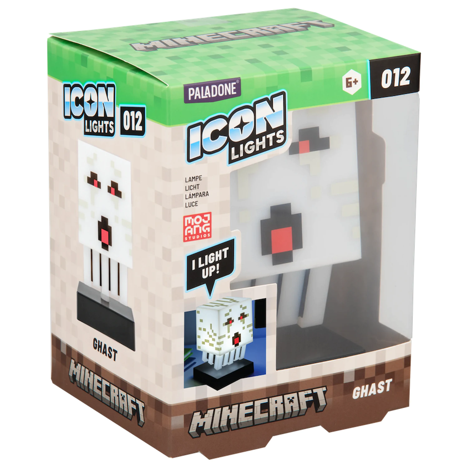 Minecraft Ghast Icon Lampe 11 cm Produktfoto