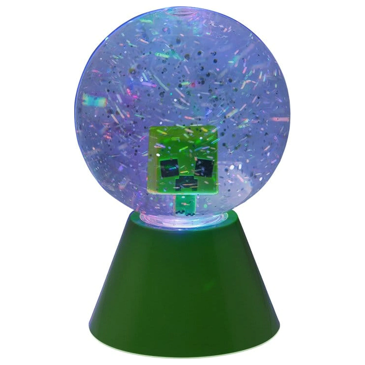 Minecraft Leucht-LED Glitter Kugel Produktfoto