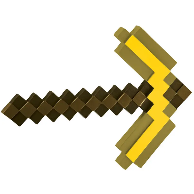 Minecraft Gold pickaxe 40cm Produktfoto