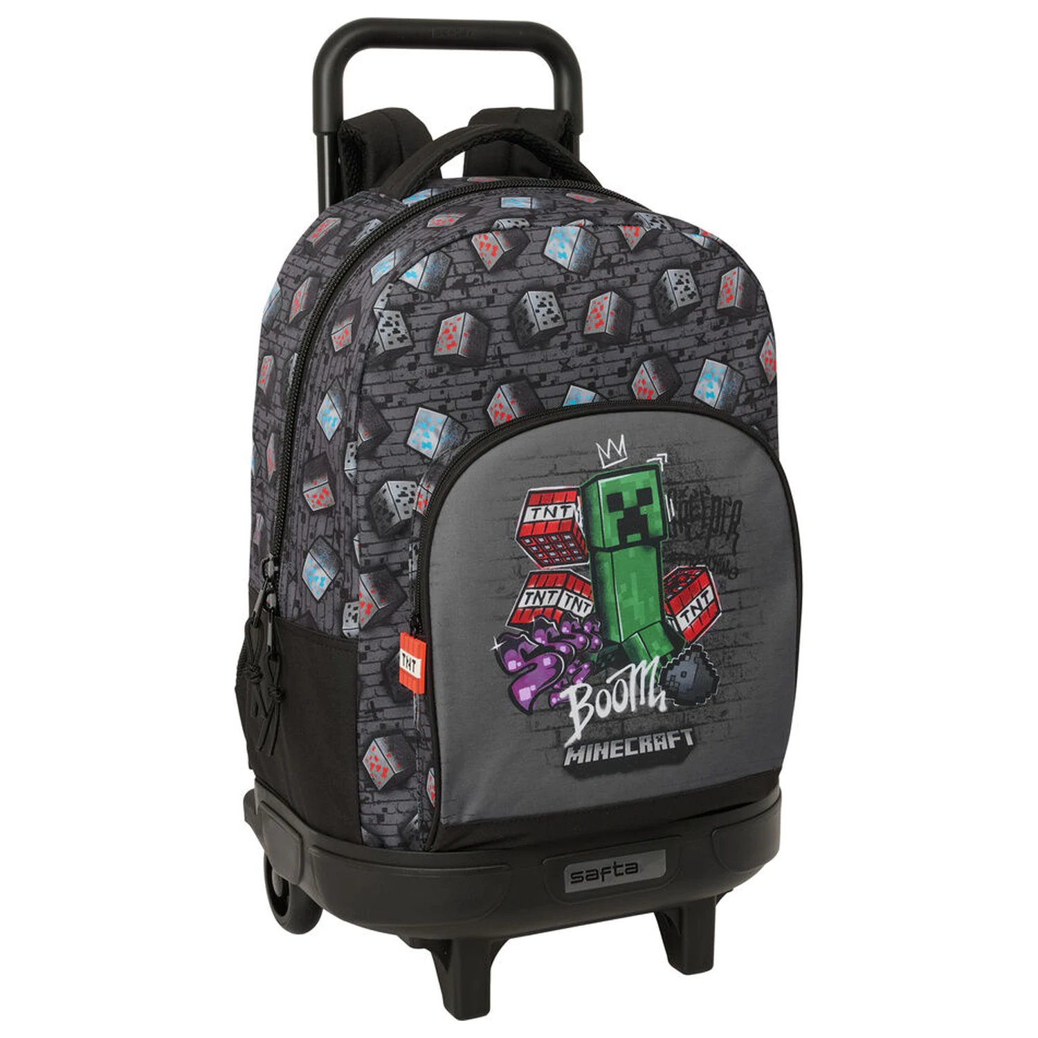 Minecraft Graffiti extrahierbarer Trolley 45cm Produktfoto