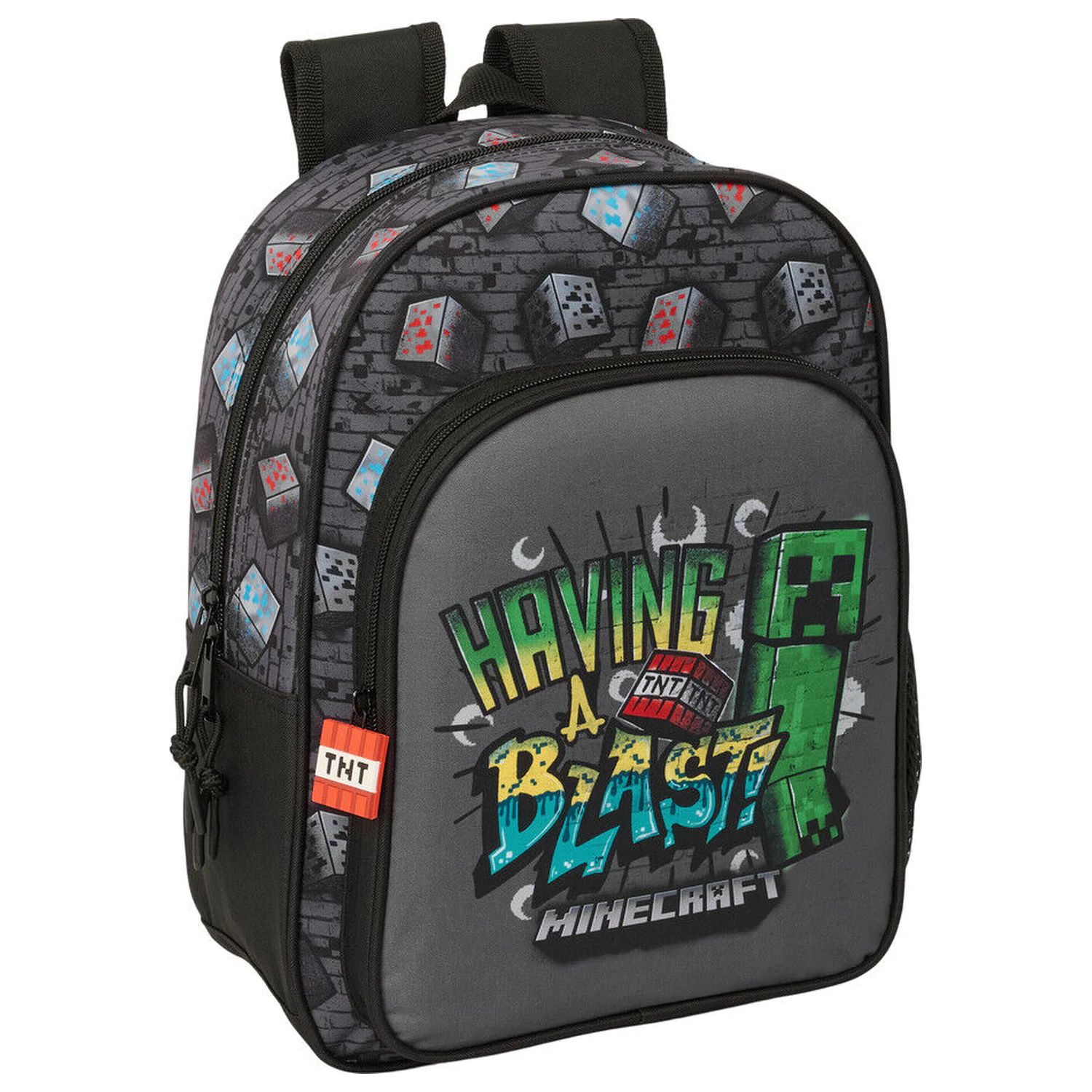 Minecraft Graffiti anpassbarer Rucksack 34cm Produktfoto