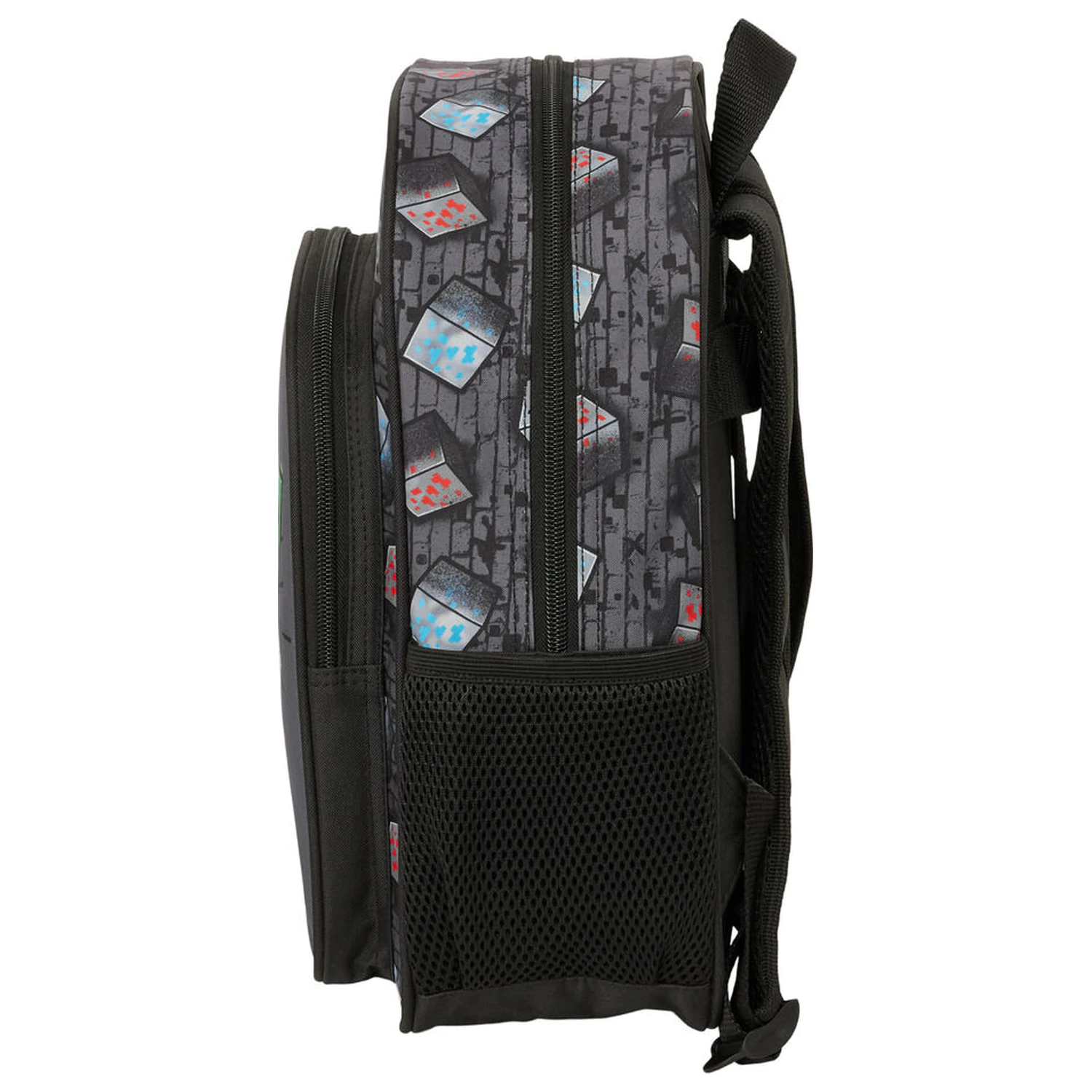 Minecraft Graffiti anpassbarer Rucksack 34cm Produktfoto