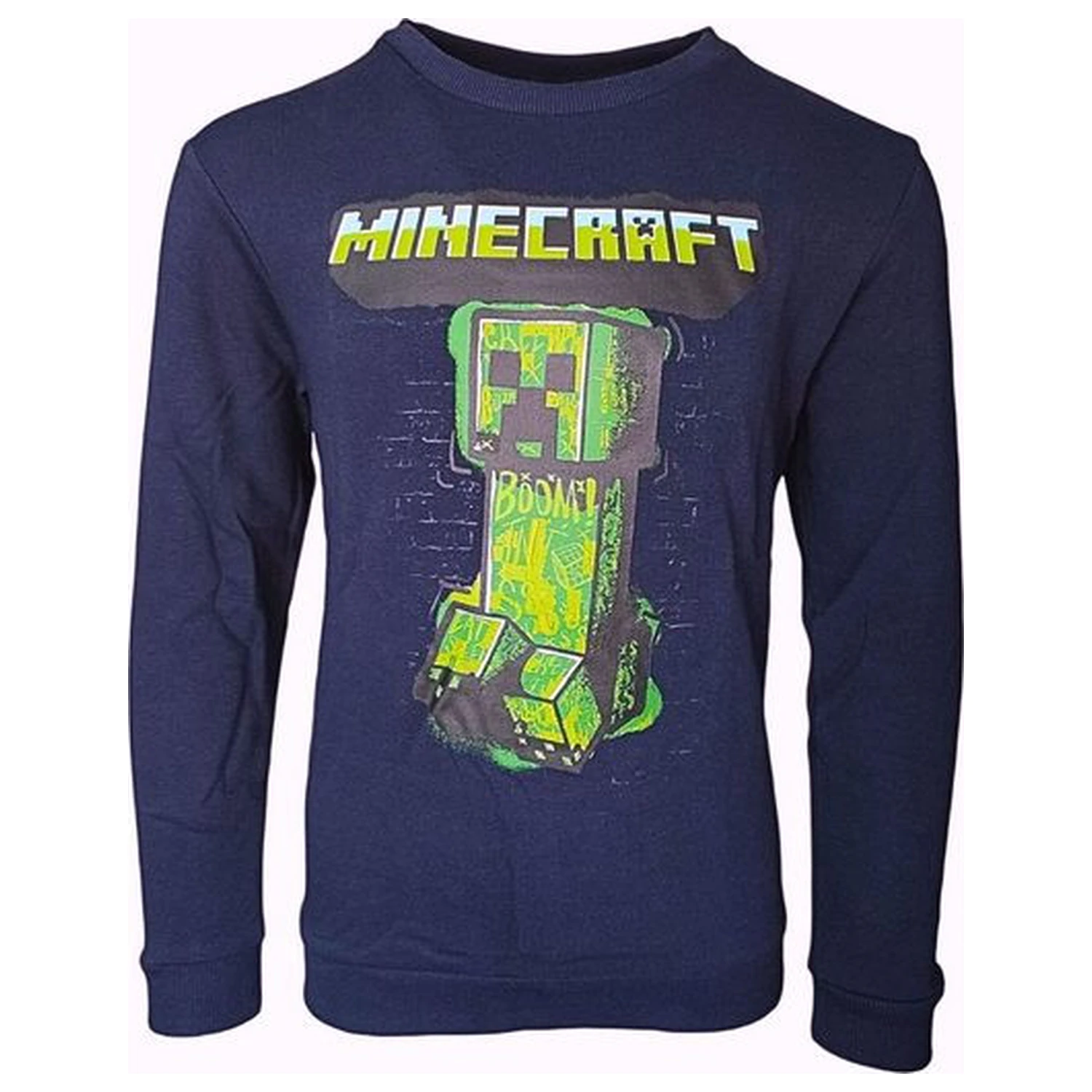 Minecraft Green Menace Kinder Kapuzenpullover Produktfoto