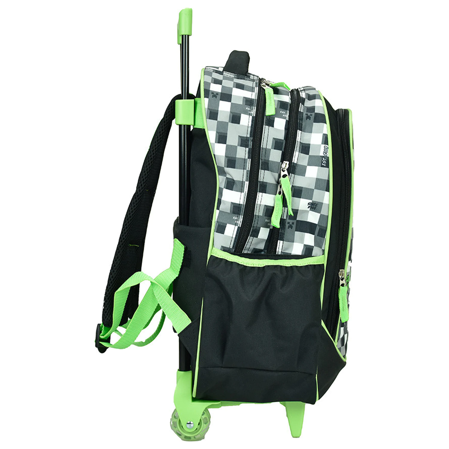 Minecraft Gray Stone Roll Schultasche, Tasche 46 cm Produktfoto