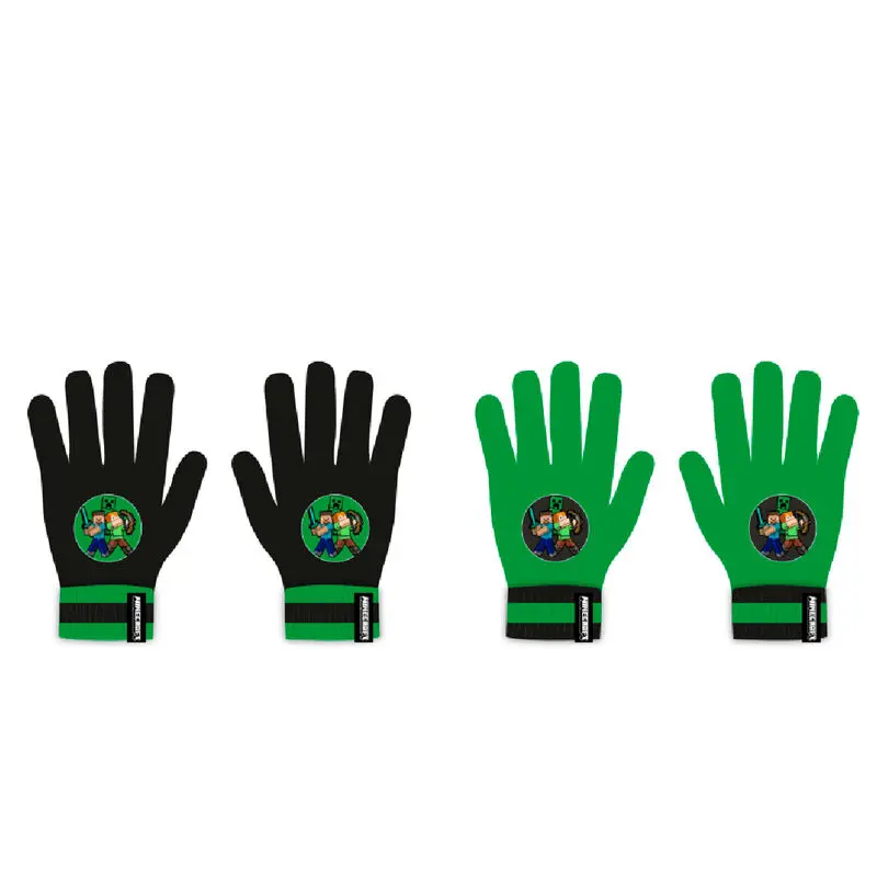 Minecraft Kinder Handschuh Produktfoto