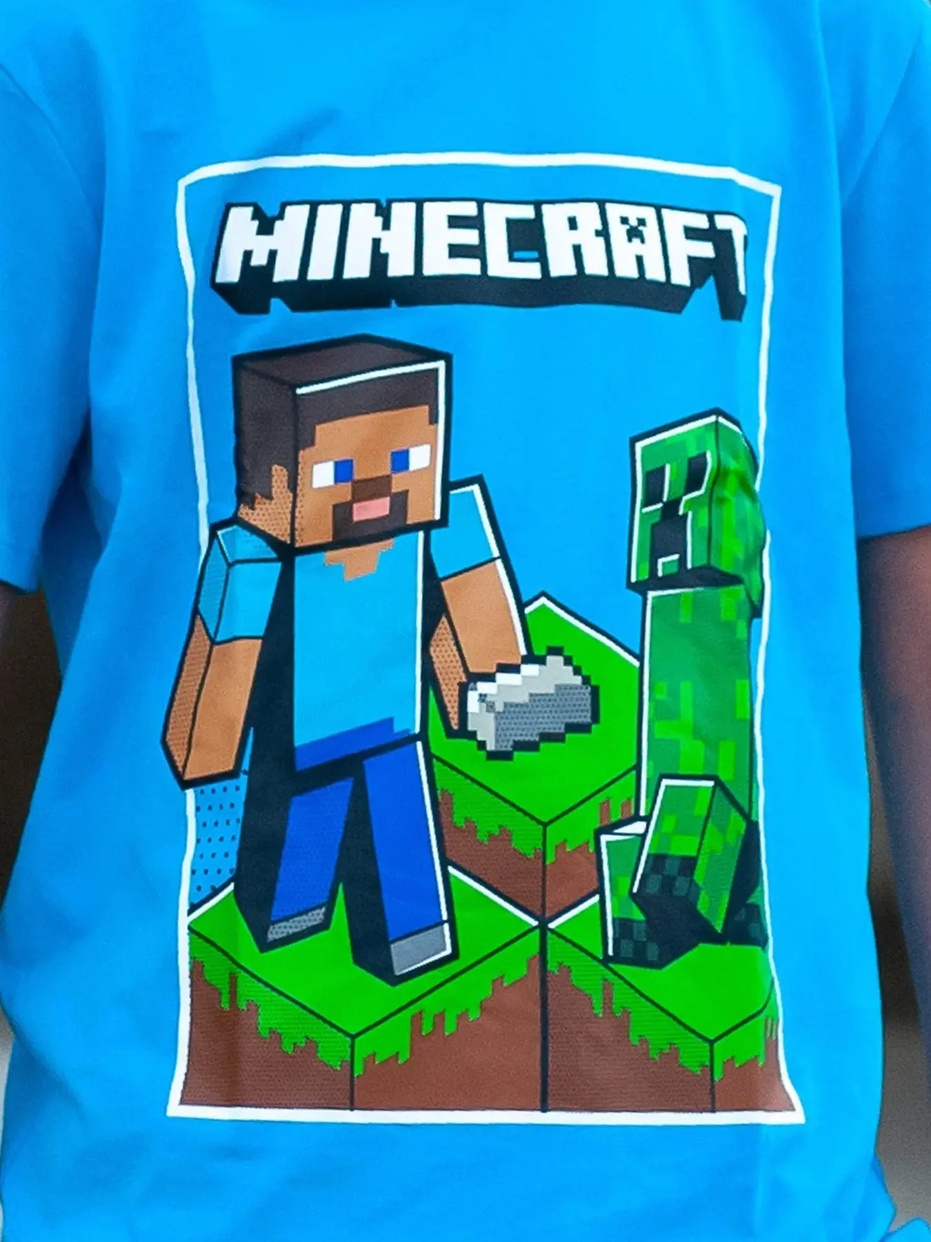 Minecraft Kinder T-shirt Produktfoto
