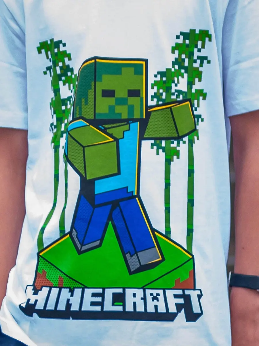 Minecraft Kinder T-shirt Produktfoto