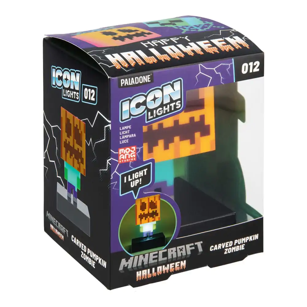 Minecraft Icons Light Zombie Jack O Lantern 10 cm Produktfoto
