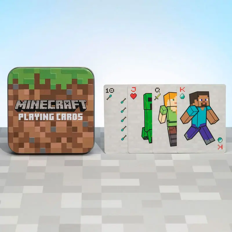 Minecraft Spielkarten termékfotó