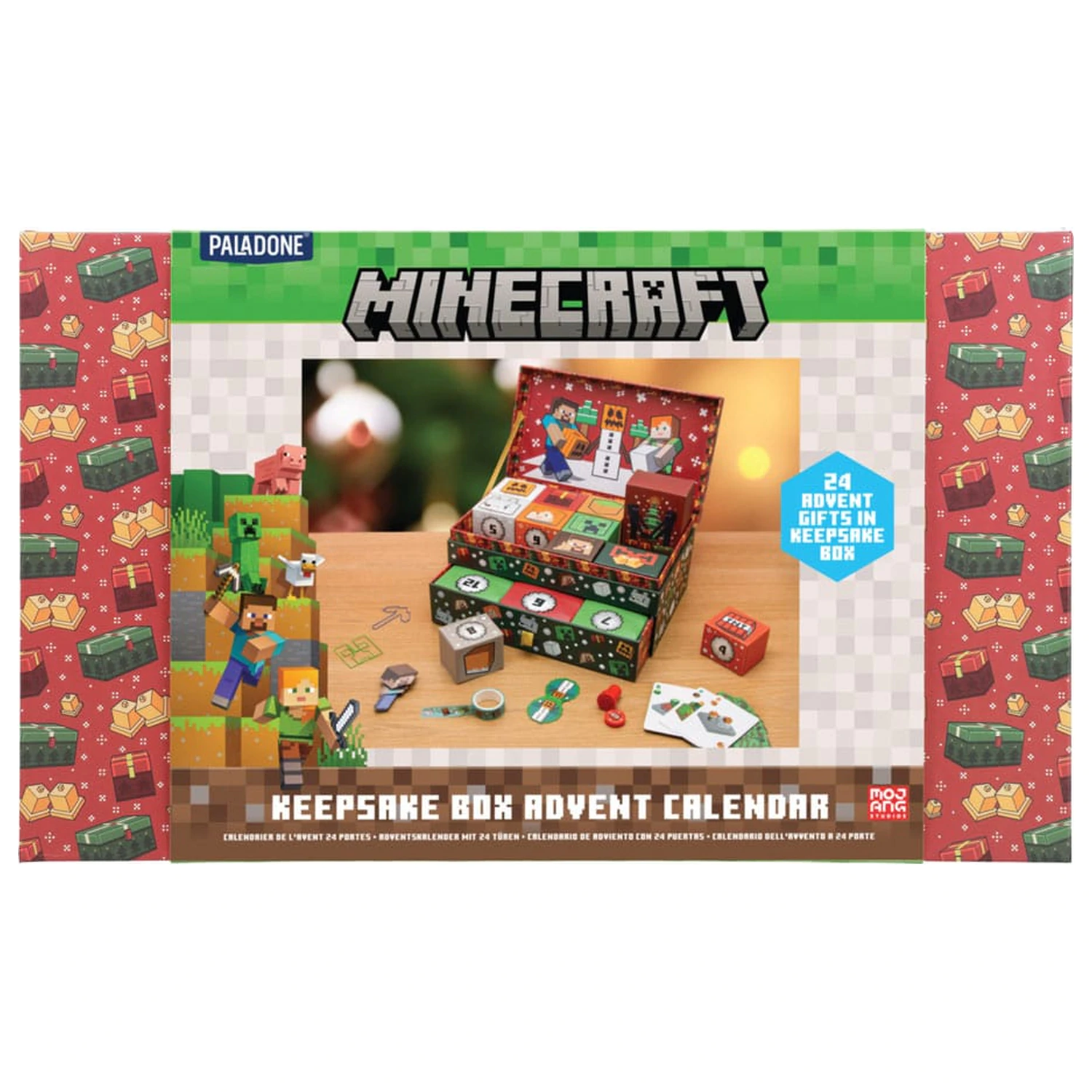 Minecraft Adventskalender Keepsake Box Adventskalender Produktfoto