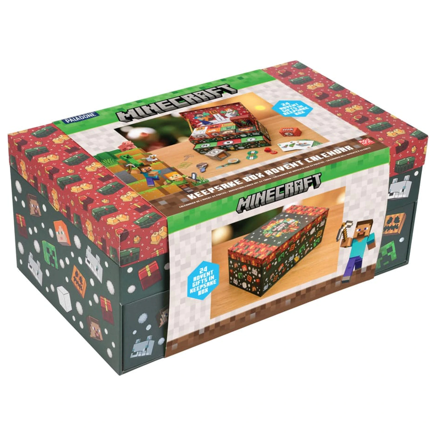 Minecraft Adventskalender Keepsake Box Adventskalender Produktfoto