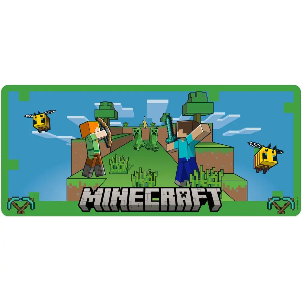 Minecraft Gaming Schreibtischunterlage Produktfoto