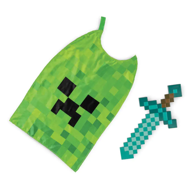 Minecraft Cape und Schwert Produktfoto