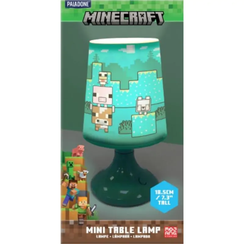 Minecraft Lampe 19cm Produktfoto