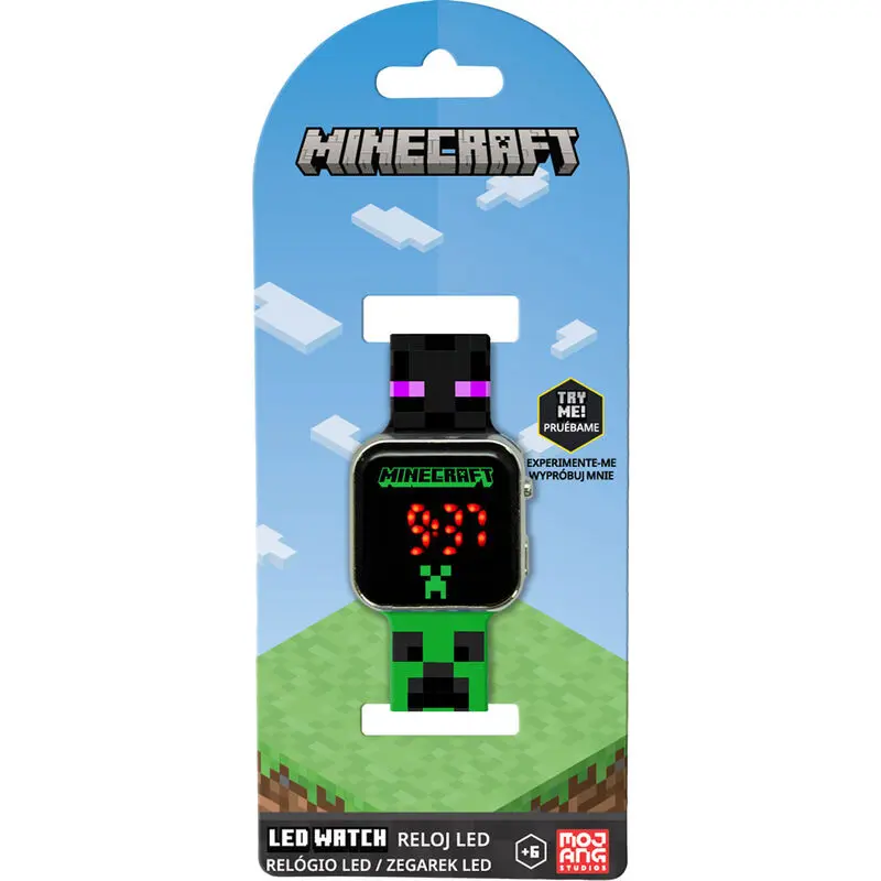 Minecraft LED-Armbanduhr termékfotó