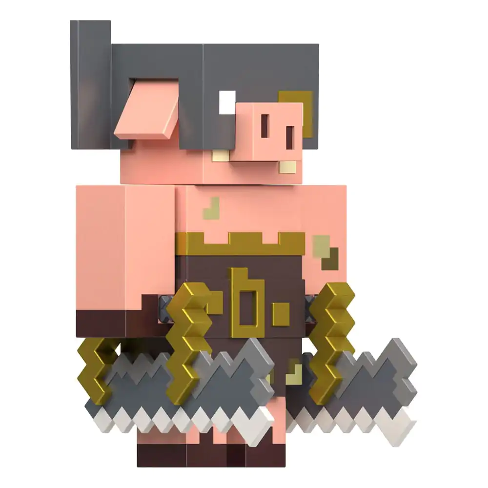Minecraft Legends Actionfiguren 2er-Pack Creeper vs Piglin Bruiser 8 cm Produktfoto