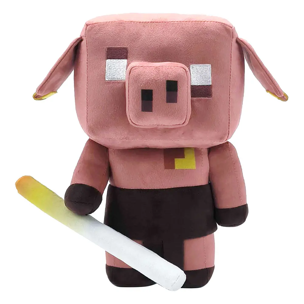 Minecraft Legends Elektronische Plüschfigur Piglin 29 cm Produktfoto
