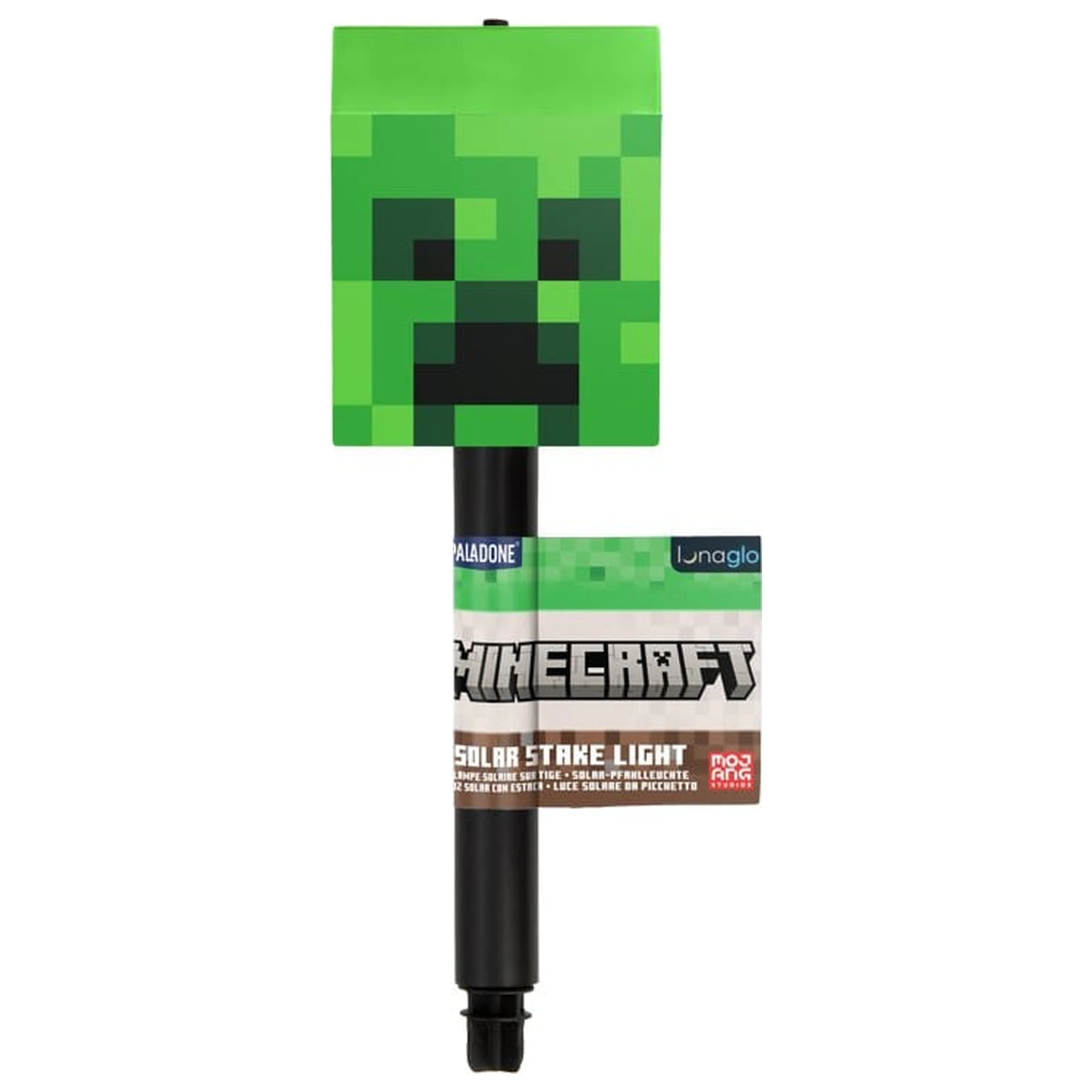 Minecraft LunaGlo Solar Erdkabelbeleuchtung Creeper Produktfoto