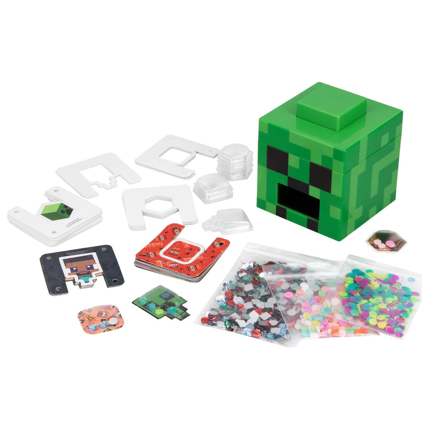 Minecraft 3D Aufkleber Hersteller Produktfoto