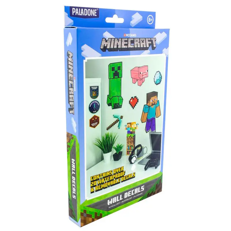 Minecraft set vinyl stickers Produktfoto