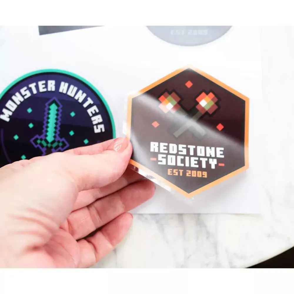 Minecraft set vinyl stickers Produktfoto