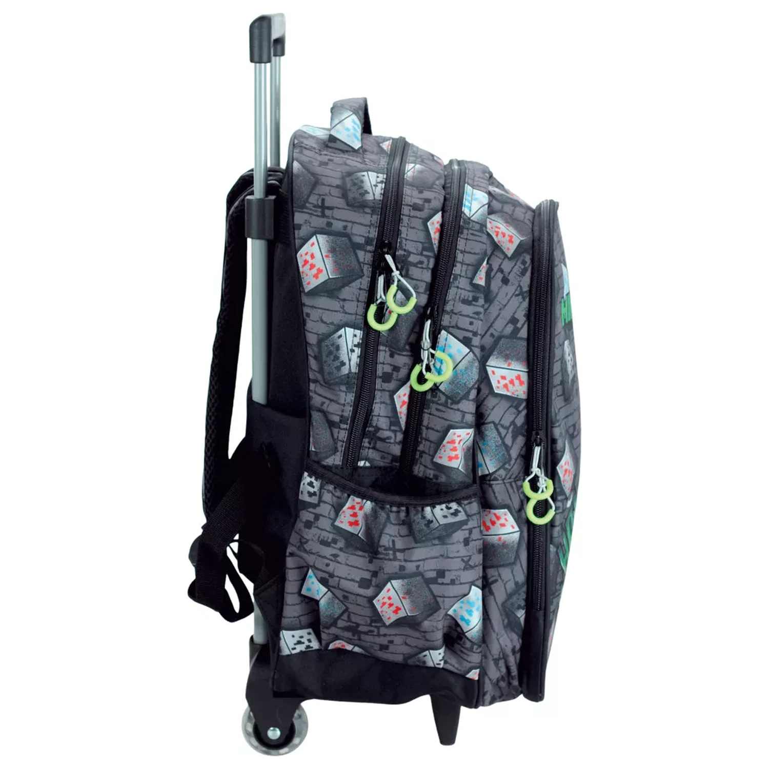 Minecraft Metro Art Blast Rolling Schulranzen, Ranzen 46 cm Produktfoto
