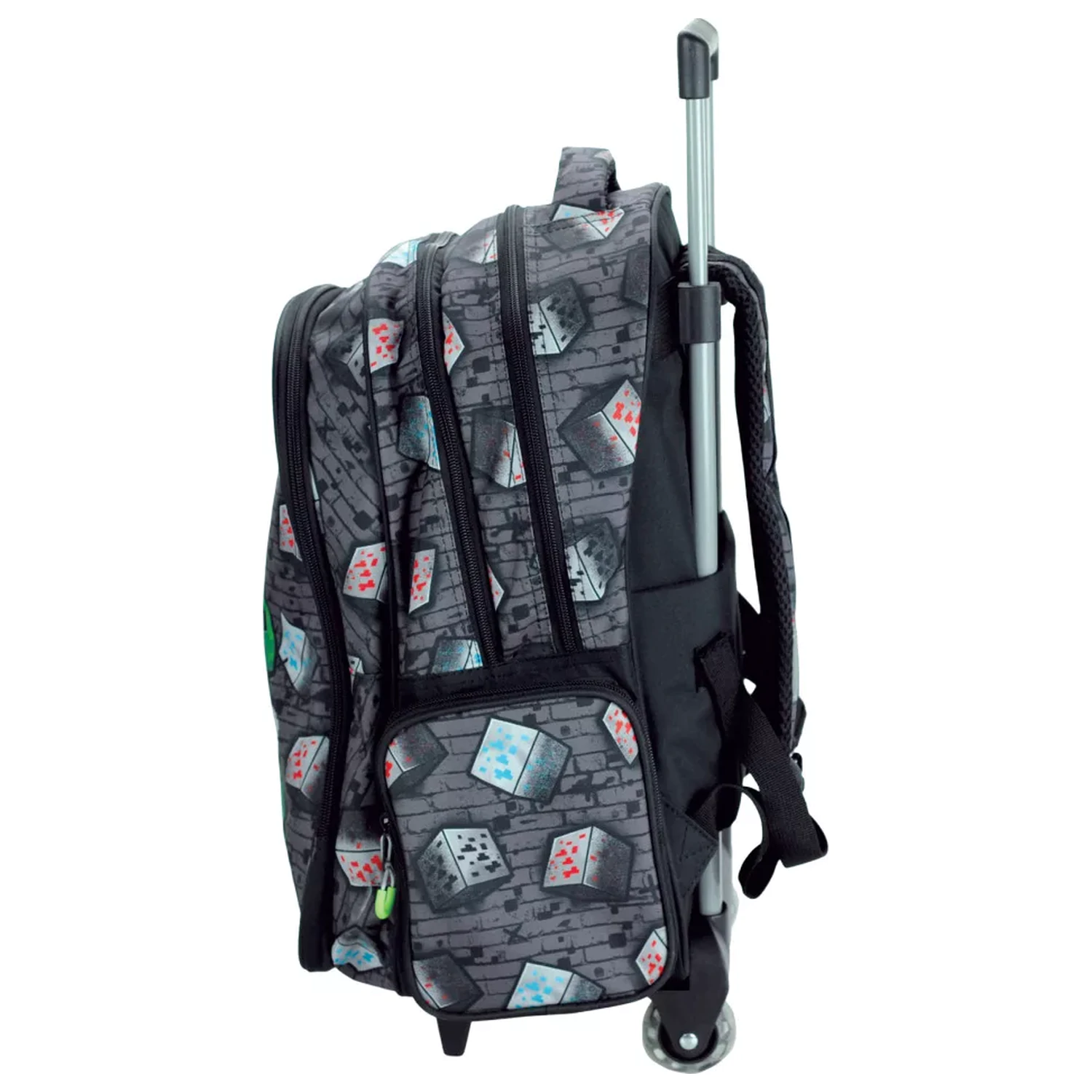 Minecraft Metro Art Blast Rolling Schulranzen, Ranzen 46 cm Produktfoto