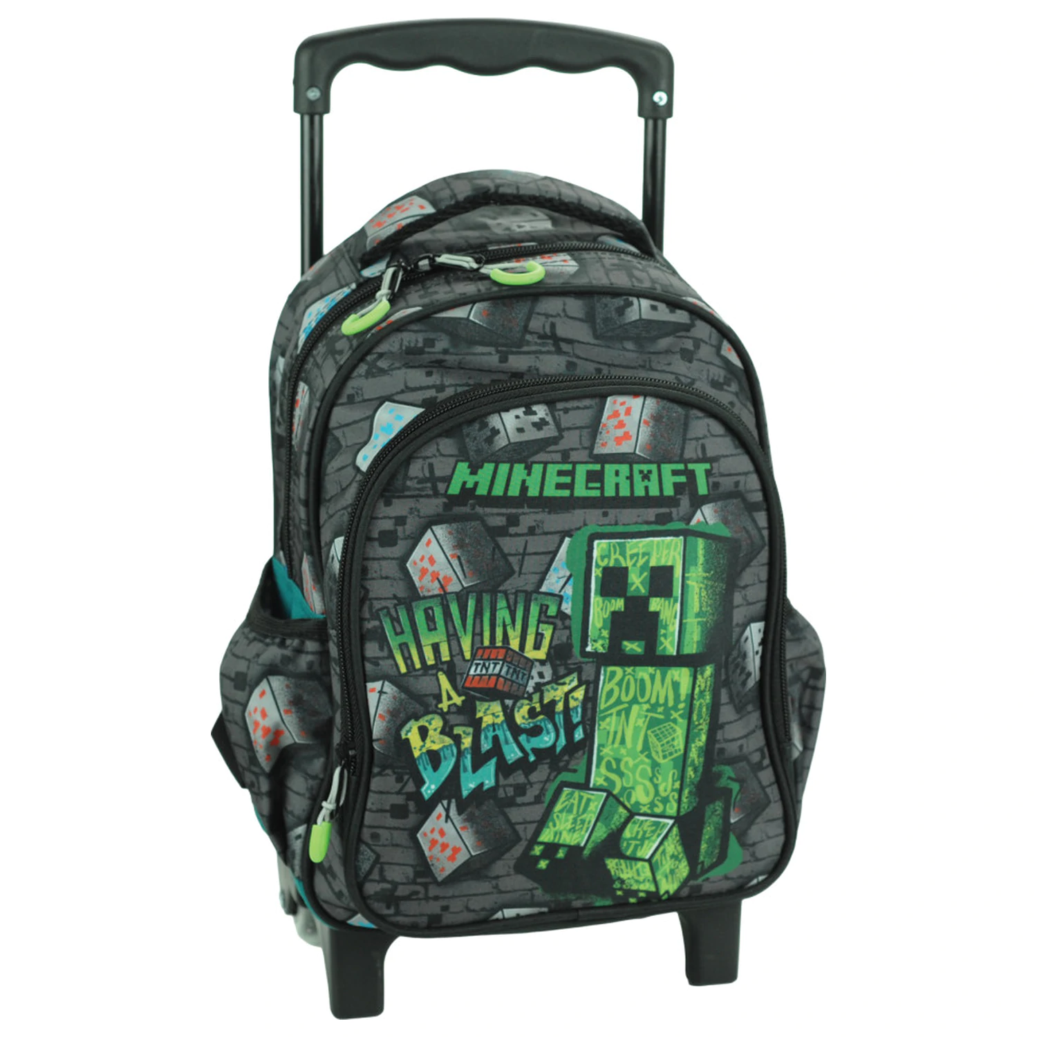 Minecraft Metro Art Blast Rolling Vorschul Rucksack, Tasche 30 cm Produktfoto