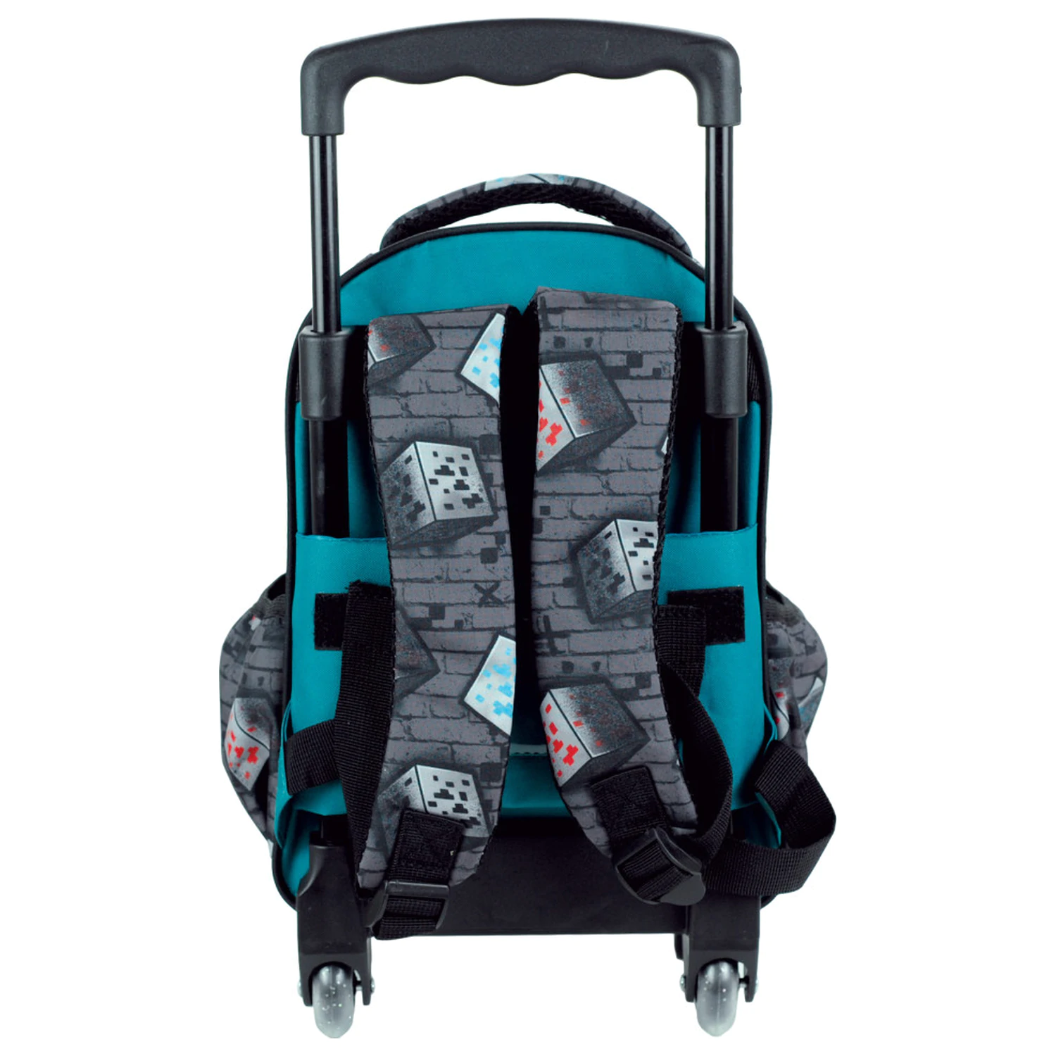 Minecraft Metro Art Blast Rolling Vorschul Rucksack, Tasche 30 cm Produktfoto