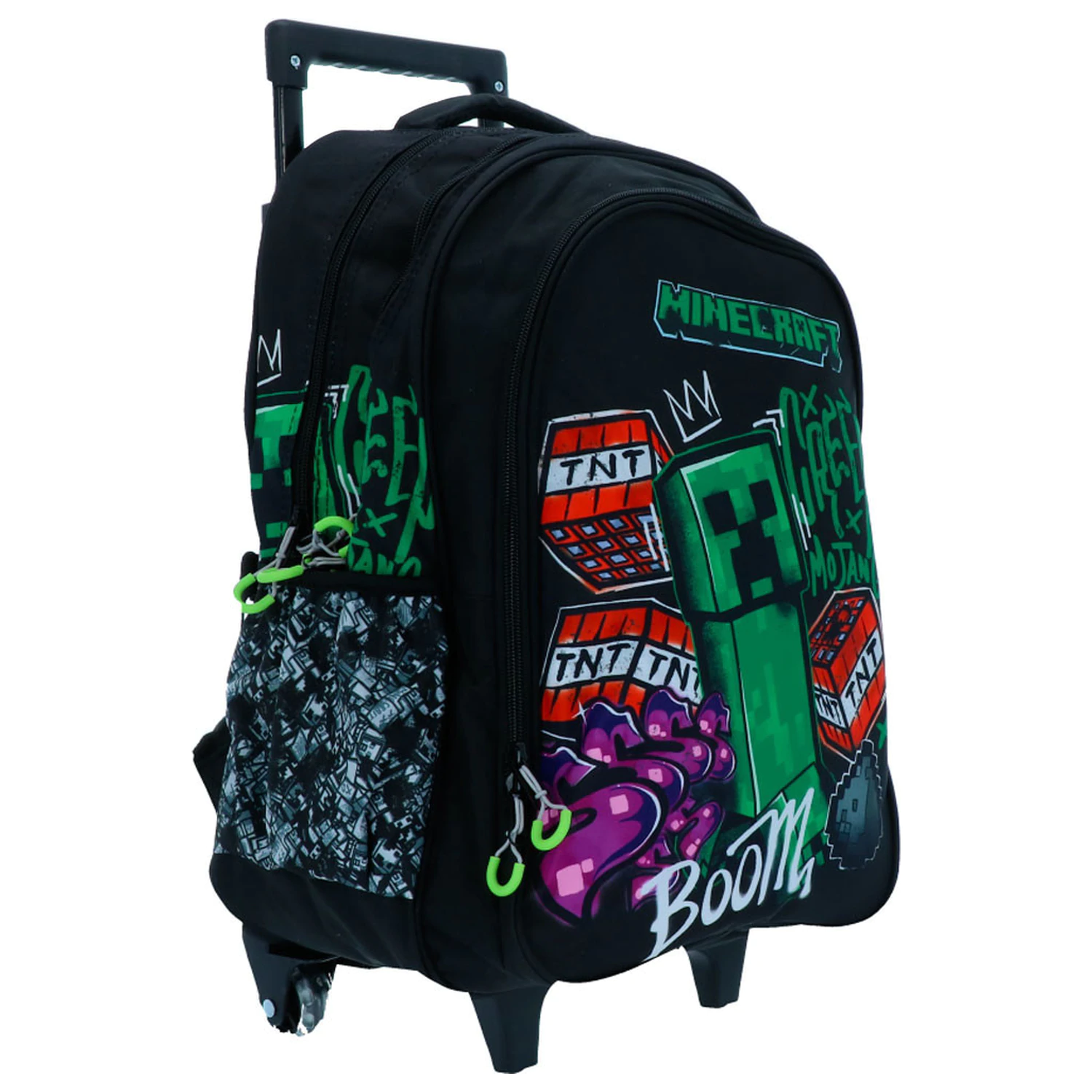 Minecraft Metro Art Boom Rolling Schulrucksack, Rucksack 46 cm Produktfoto