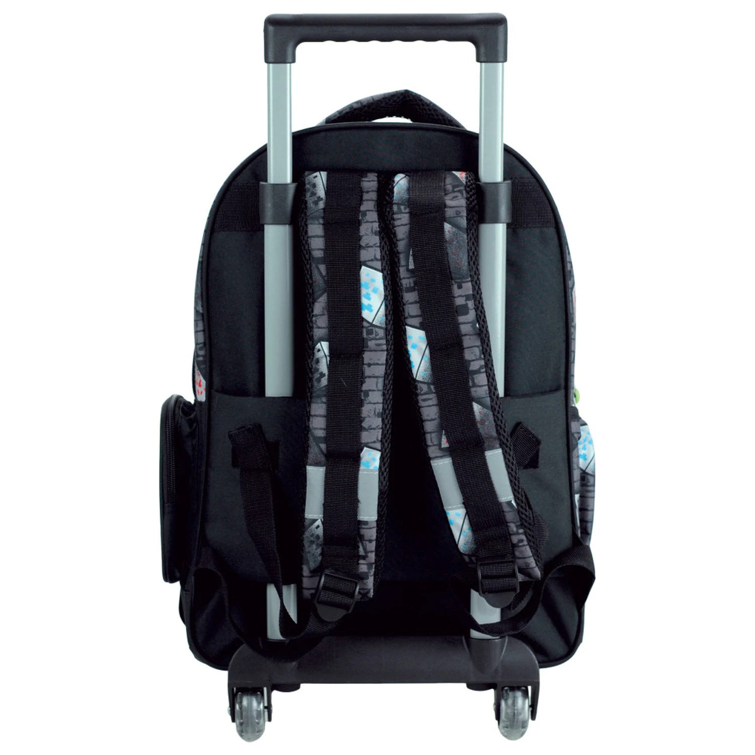 Minecraft Metro Art Ranzen mit Rollen, Tasche 46 cm Produktfoto