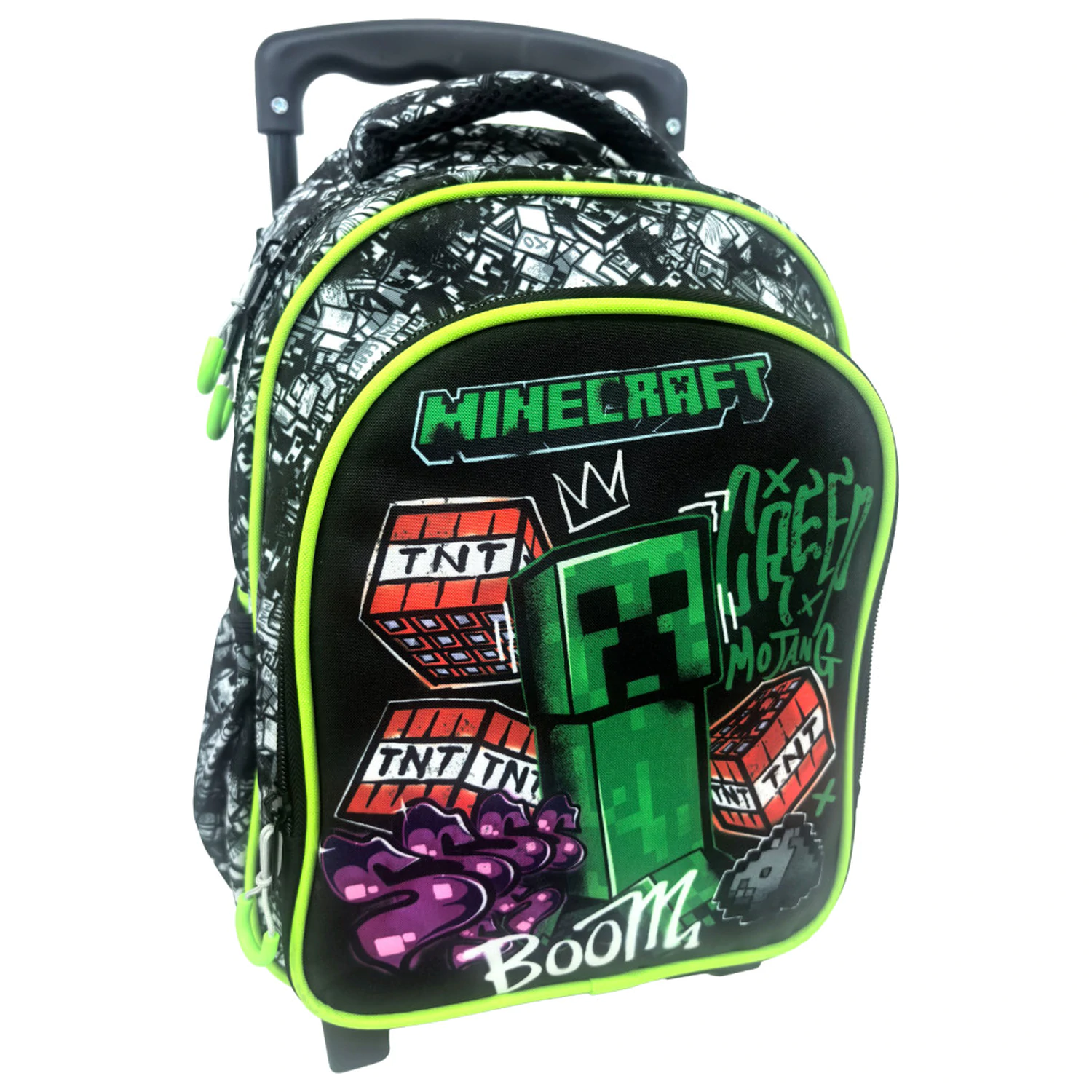 Minecraft Metro Art Rolling Vorschul-Rucksack, Tasche 30 cm Produktfoto