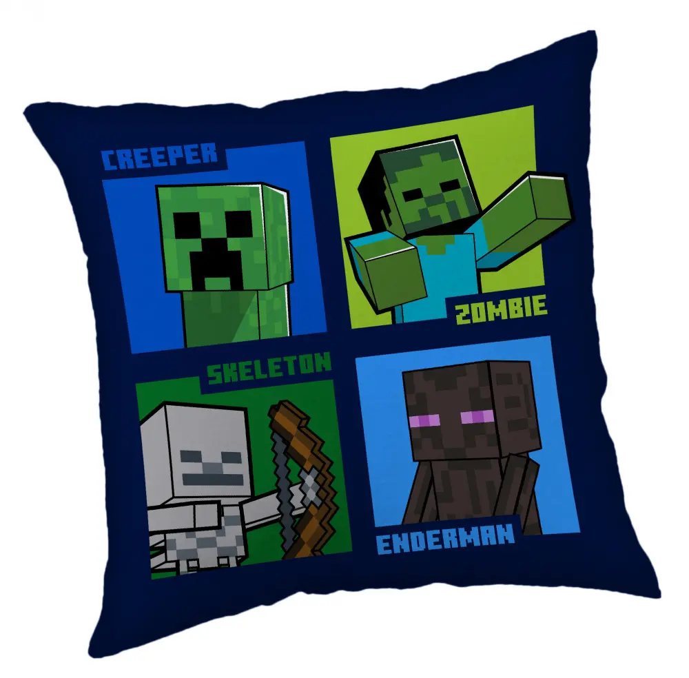 Minecraft Mob Callout Kissen, Dekokissen 40*40 cm Produktfoto