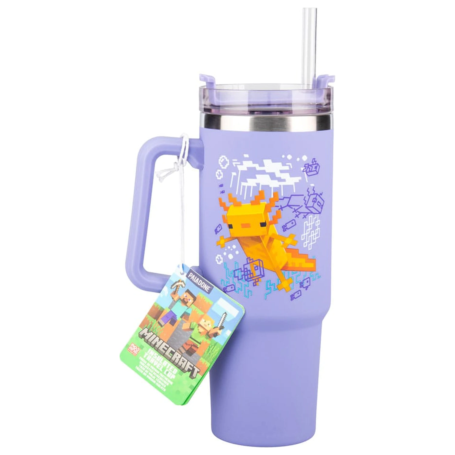 Minecraft Multiway Reisebecher Lila Produktfoto