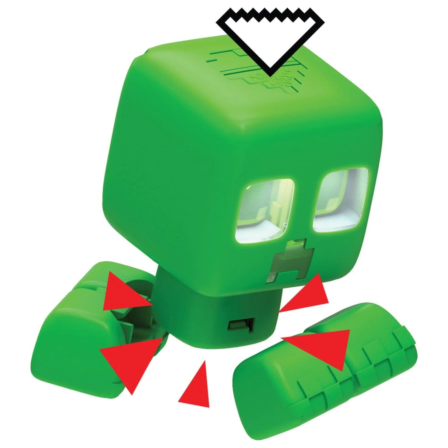Minecraft Interaktive Figur My Pet Creeper 14 cm Produktfoto