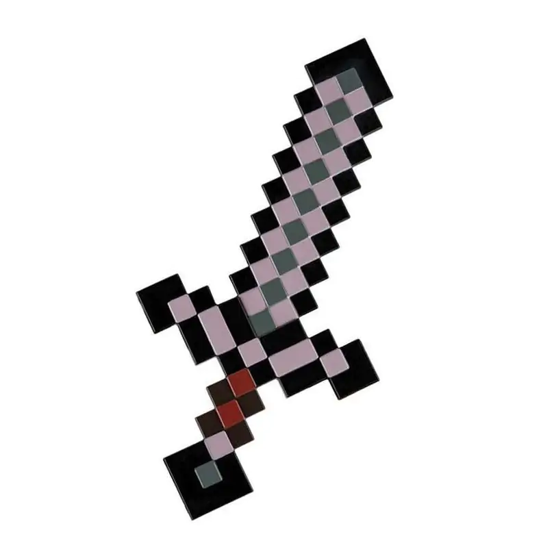 Minecraft Kunststoff-Replik Nether Sword 51 cm Produktfoto