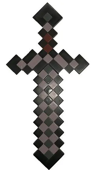 Minecraft Kunststoff-Replik Nether Sword 51 cm Produktfoto