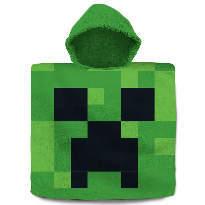 Minecraft Baumwolle Poncho Handtuch termékfotó