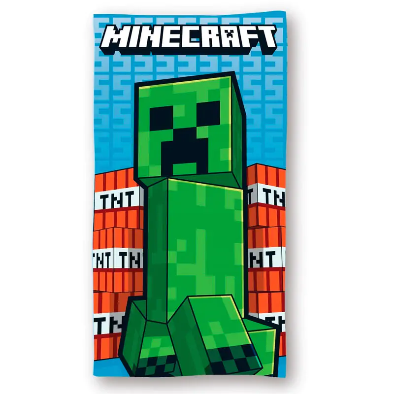 Minecraft Baumwolle Strandtuch Produktfoto