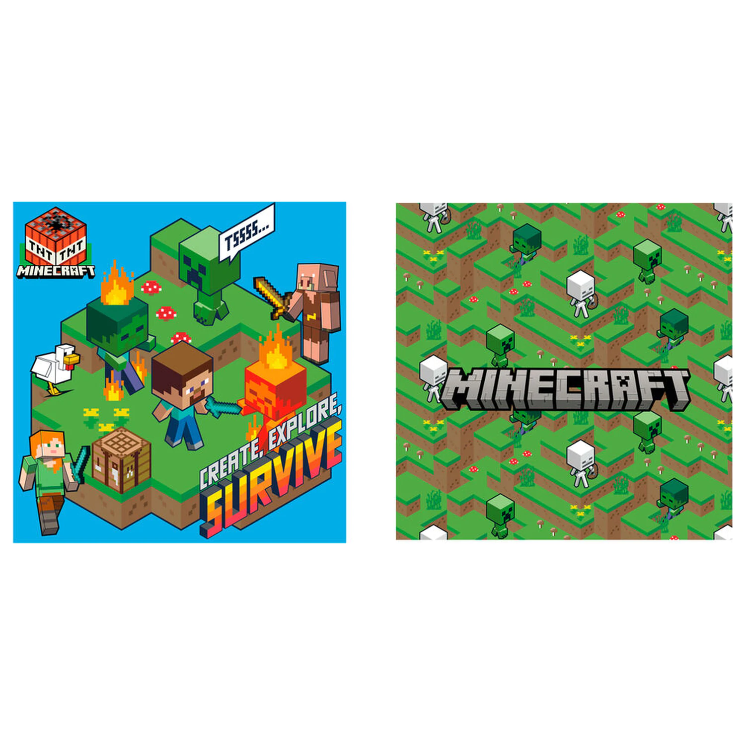 Minecraft Kissen Produktfoto