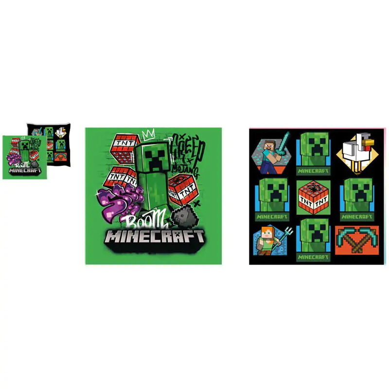 Minecraft Kissen Produktfoto