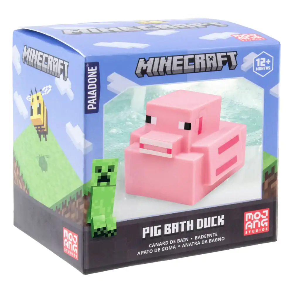 Minecraft Badeente Pig 6 cm Produktfoto